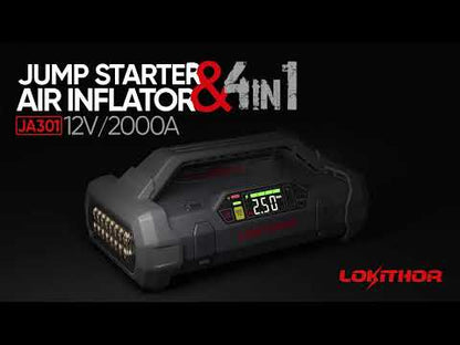 LokiThor 4 In 1 Jump starter & Air Inflator