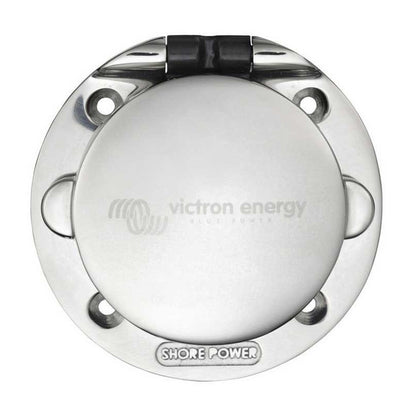 Victron Shore Power Inlet stainless with cover 16A/250Vac (2p/3w)