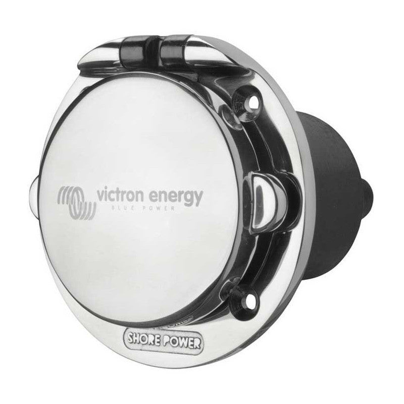 Victron Shore Power Inlet stainless with cover 16A/250Vac (2p/3w)